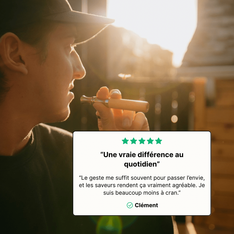 Inhalateur sans nicotine