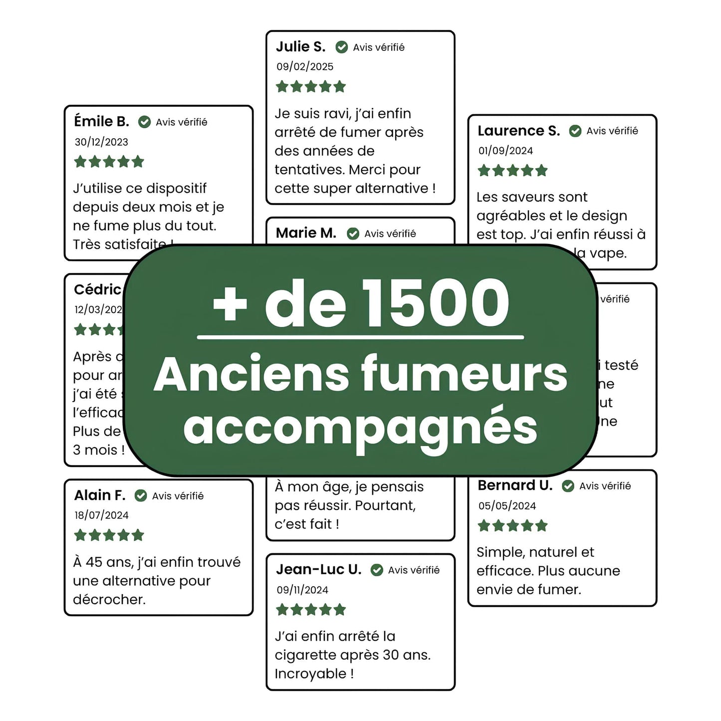 Inhalateur sans nicotine